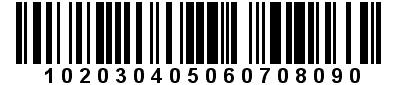 Bar Code 128, Subset C