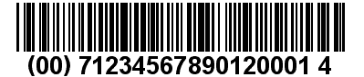 Serial Shipping Container Code