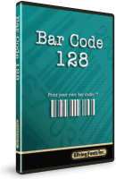 Bar code 128 Font Software Boxed Set