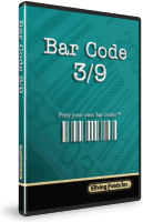 Bar code 39 Font Software Boxed Set