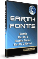 Earth Font Set